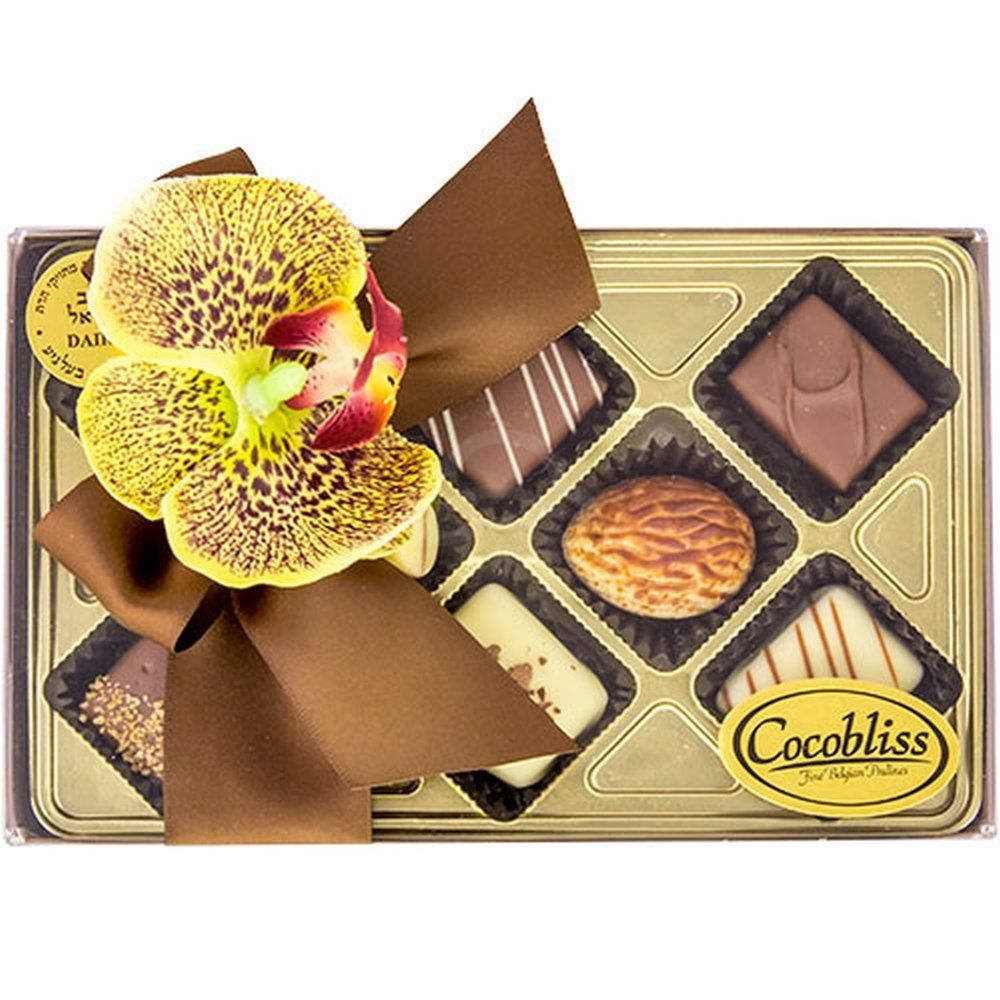 Cocobliss Open 8 Piece Chocolate, 8 Pc | Mega 53 - Kosher